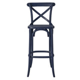 Juniper Bar Stool in Midnight Blue