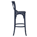 Juniper Bar Stool in Midnight Blue
