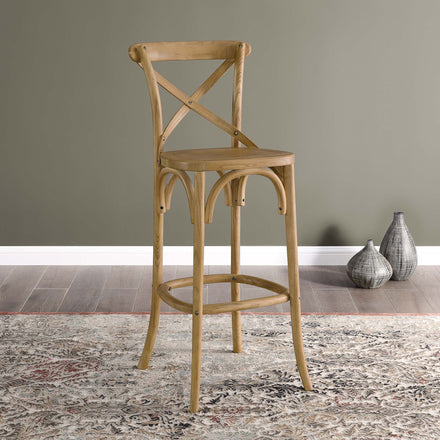 Gear Bar Stool in Natural