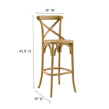 Juniper Bar Stool in Natural