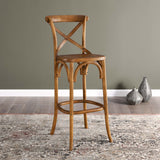 Juniper Bar Stool in Walnut