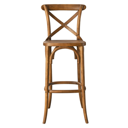 Gear Bar Stool in Walnut