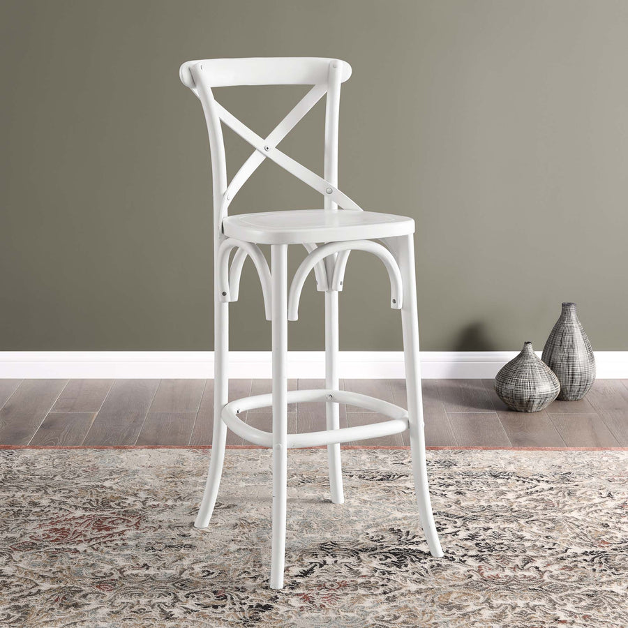 Juniper Bar Stool in White