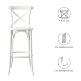 Juniper Bar Stool in White