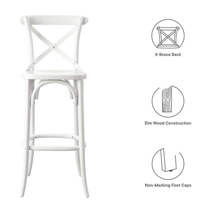 Gear Bar Stool by Furniture For America