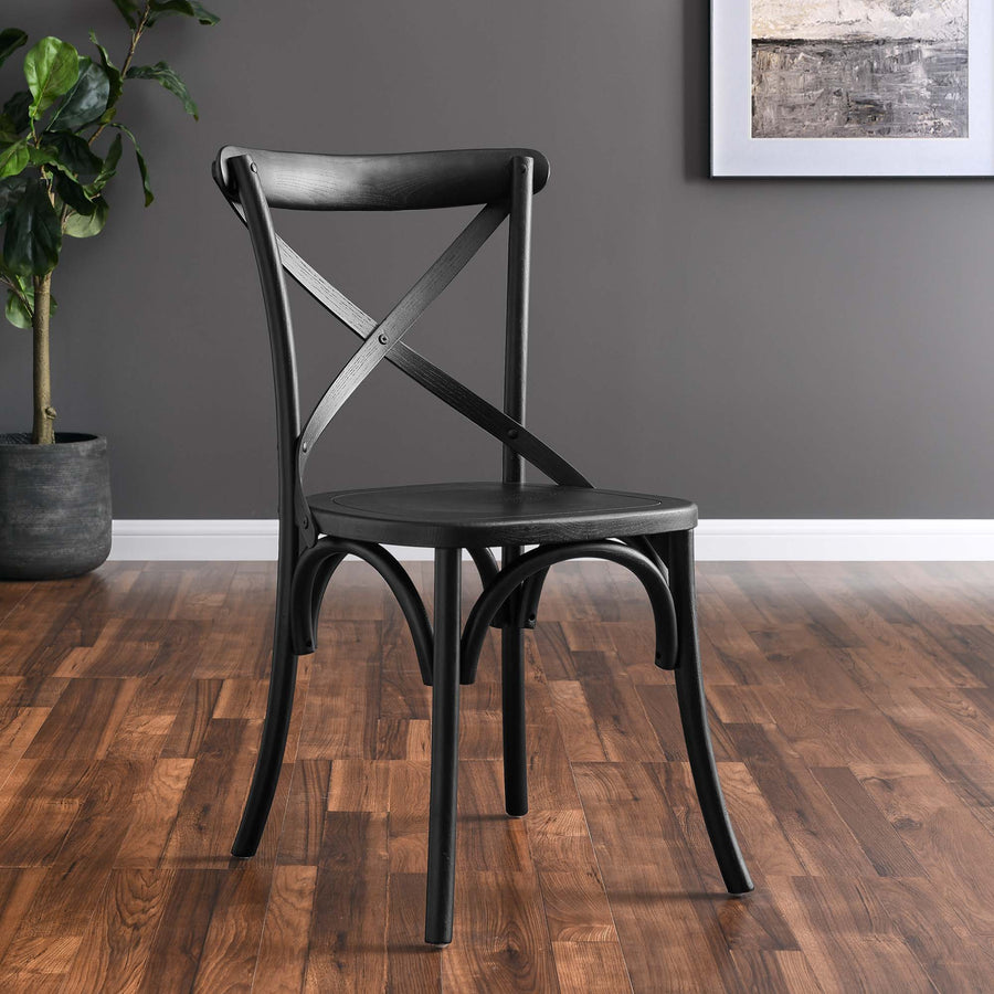 Juniper Dining Side Chair in Black