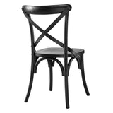 Juniper Dining Side Chair in Black