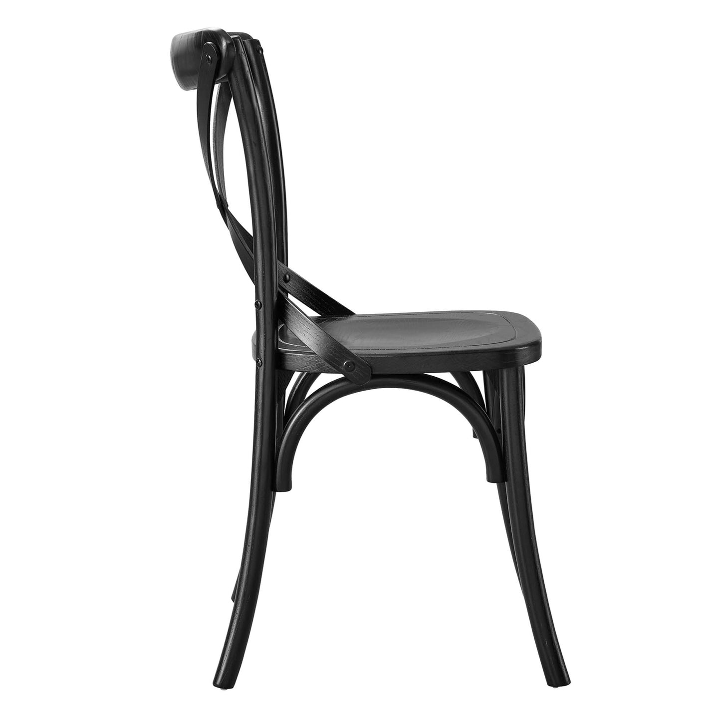 Juniper Dining Side Chair in Black