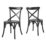 Juniper Dining Side Chair in Black