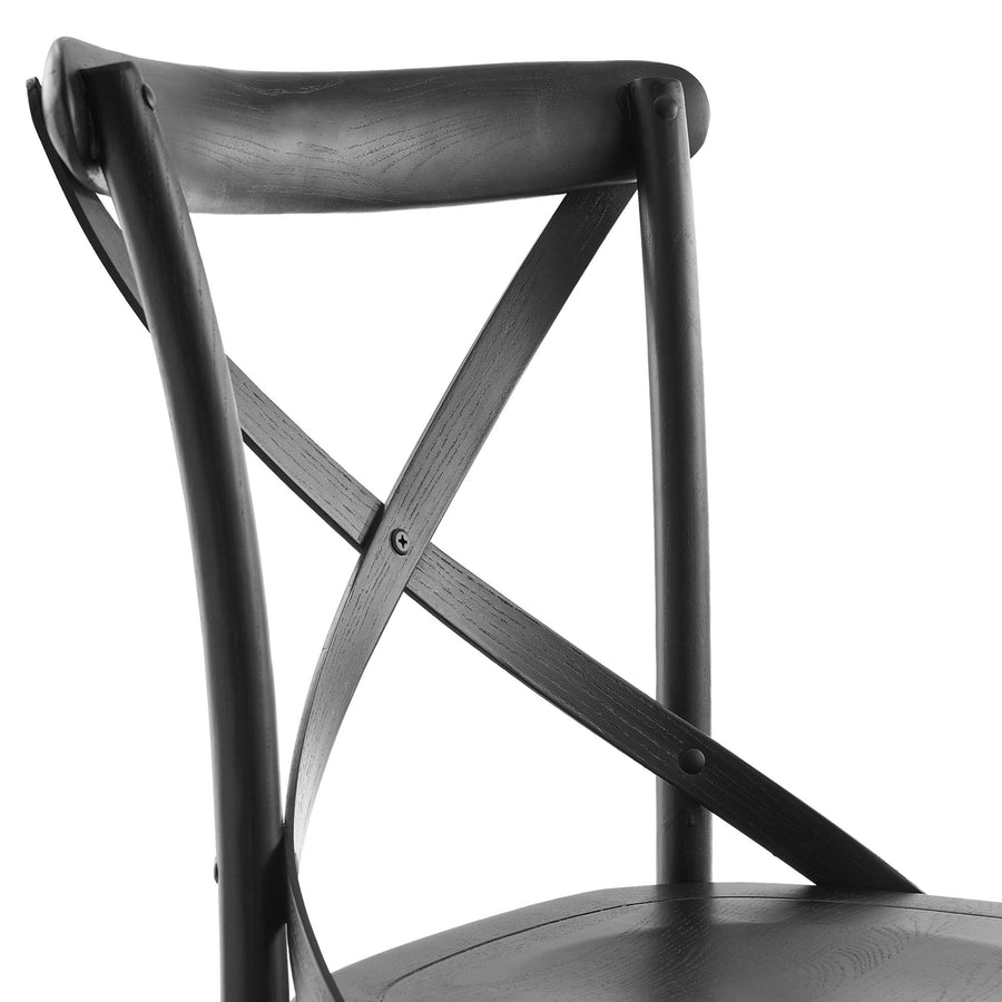 Juniper Dining Side Chair in Black