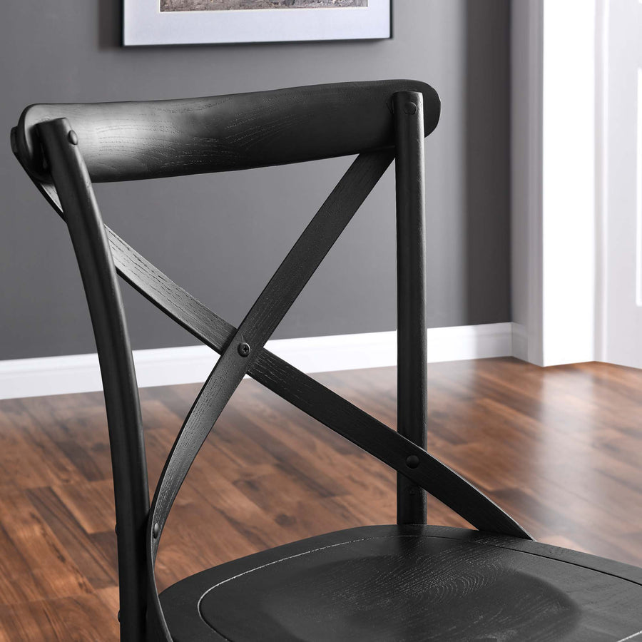 Juniper Dining Side Chair in Black