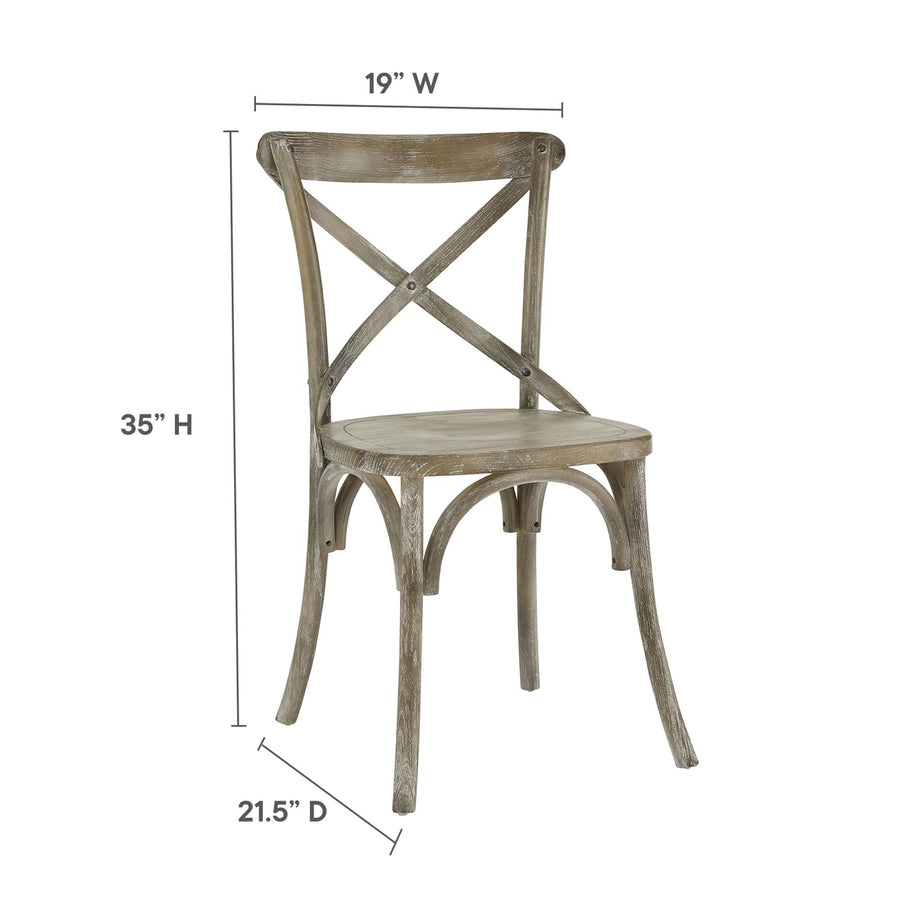 Juniper Dining Side Chair in Gray