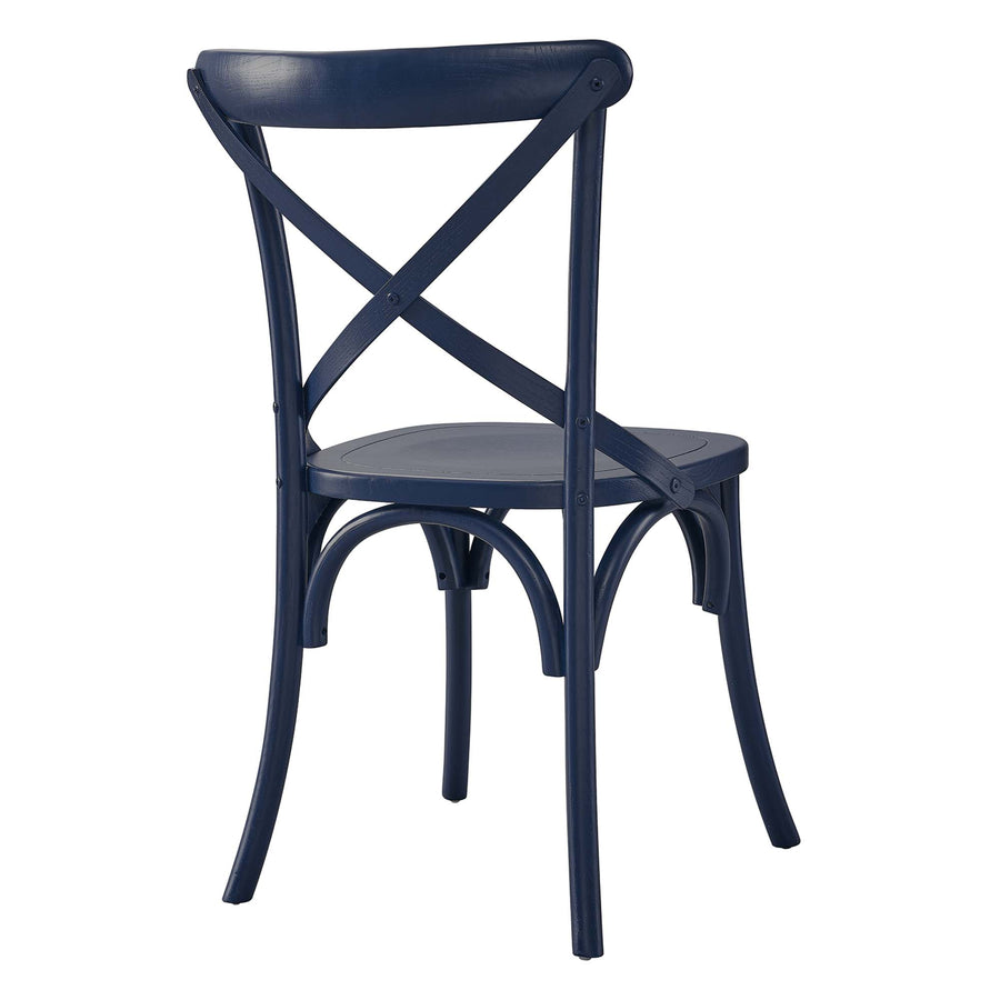 Juniper Dining Side Chair in Midnight Blue