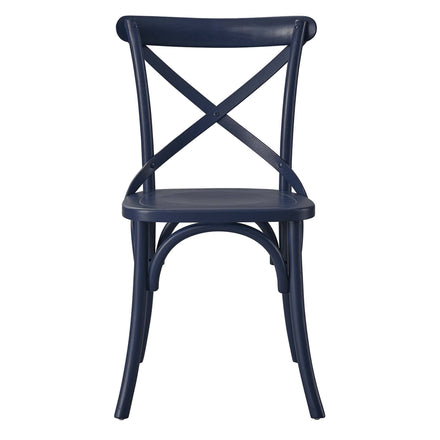 Gear Dining Side Chair in Midnight Blue