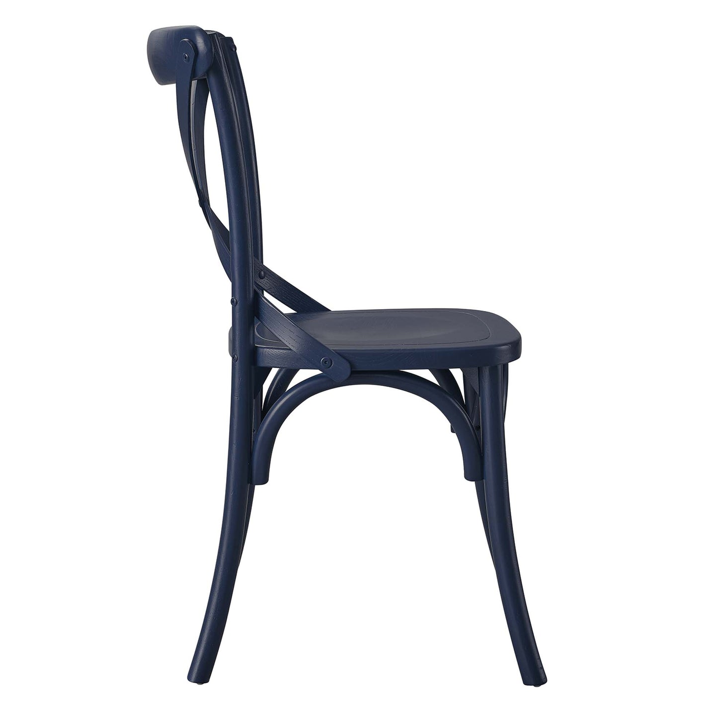 Juniper Dining Side Chair in Midnight Blue