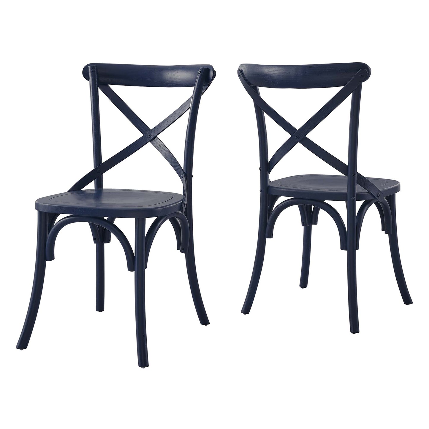 Juniper Dining Side Chair in Midnight Blue