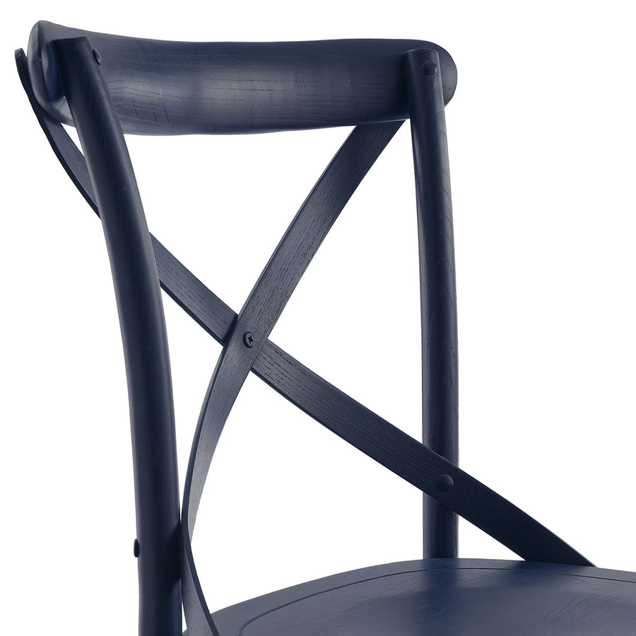 Juniper Dining Side Chair in Midnight Blue