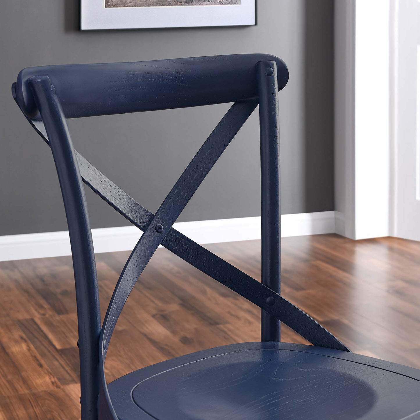 Juniper Dining Side Chair in Midnight Blue