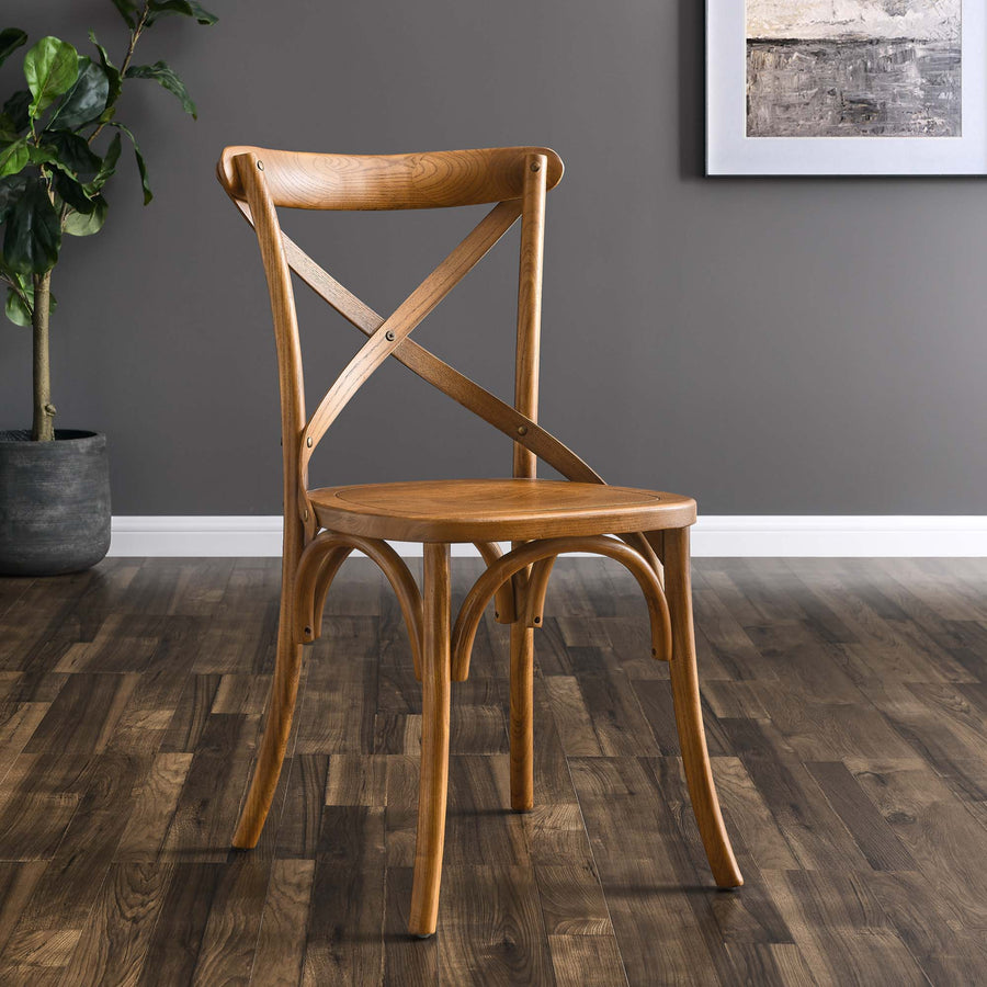 Juniper Dining Side Chair in Walnut