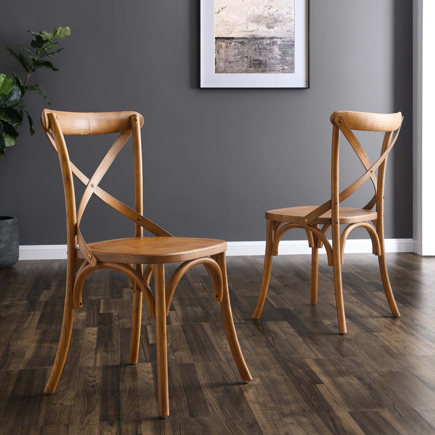 Juniper Dining Side Chair in Walnut
