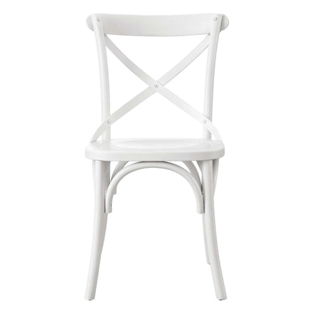 Gear Dining Side Chair in White
