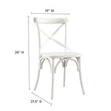 Juniper Dining Side Chair in White