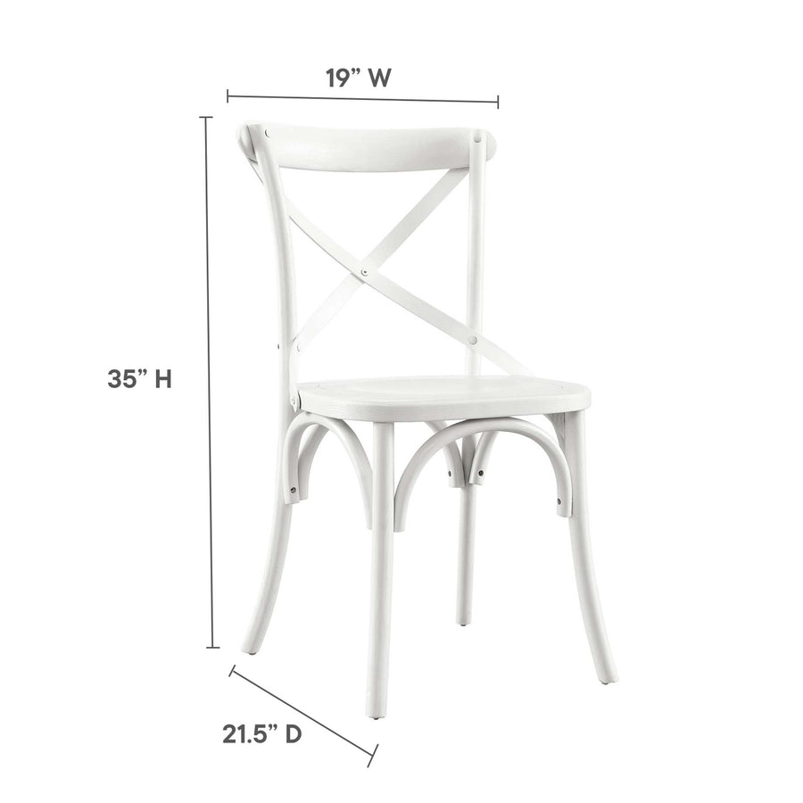 Juniper Dining Side Chair in White
