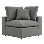 Commix Overstuffed Outdoor Patio Loveseat by Furniture for America