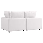 Commix Overstuffed Outdoor Patio Loveseat by Furniture for America