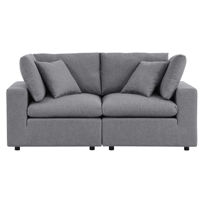 Commix Sunbrella® Outdoor Patio Loveseat by Furniture for America