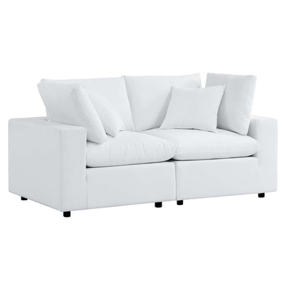 Commix Sunbrella® Outdoor Patio Loveseat by Furniture for America
