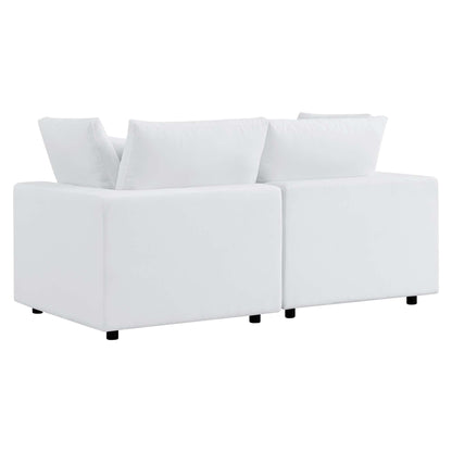 Commix Sunbrella® Outdoor Patio Loveseat by Furniture for America