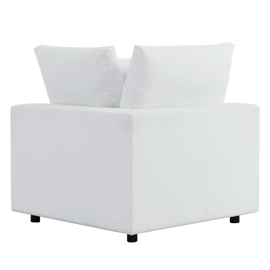 Linden Sunbrella® Outdoor Patio Loveseat in White