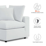 Linden Sunbrella® Outdoor Patio Loveseat in White