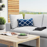 Linden Sunbrella® Outdoor Patio Loveseat in White