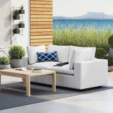 Linden Sunbrella® Outdoor Patio Loveseat in White