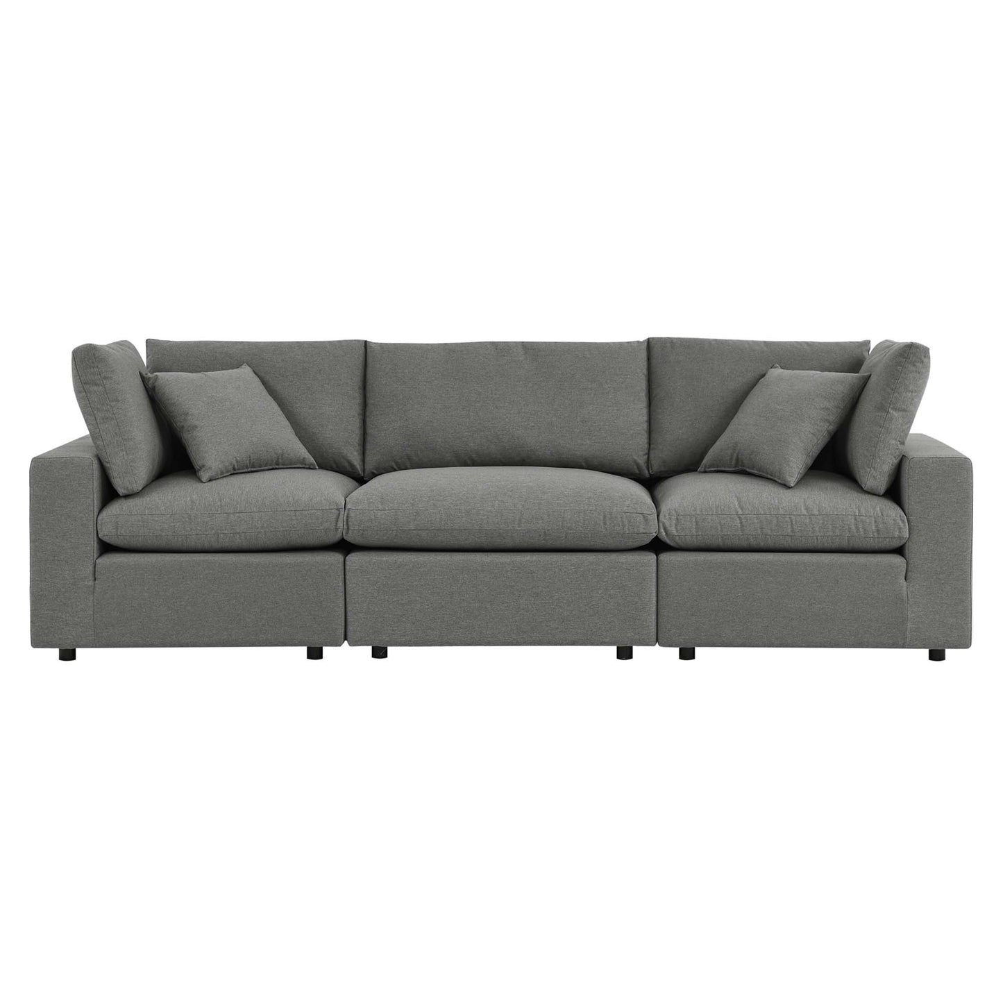 Commix Overstuffed Outdoor Patio Sofa by Furniture For America