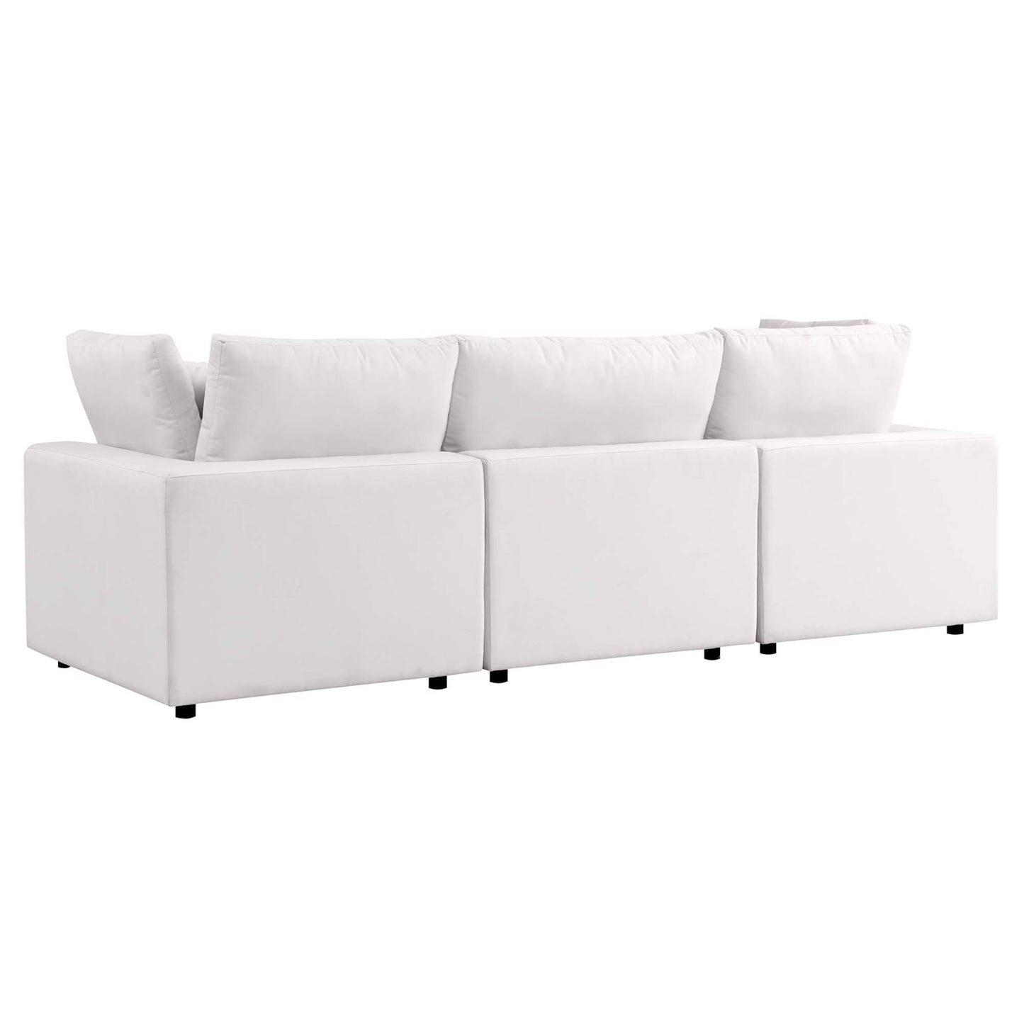 Commix Overstuffed Outdoor Patio Sofa by Furniture For America
