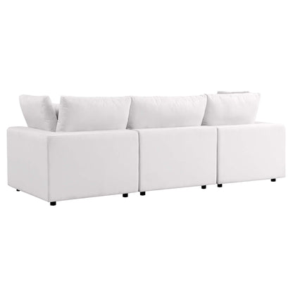 Commix Overstuffed Outdoor Patio Sofa by Furniture For America