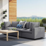 Linden Sunbrella® Outdoor Patio Sofa in Gray