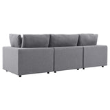 Linden Sunbrella® Outdoor Patio Sofa in Gray