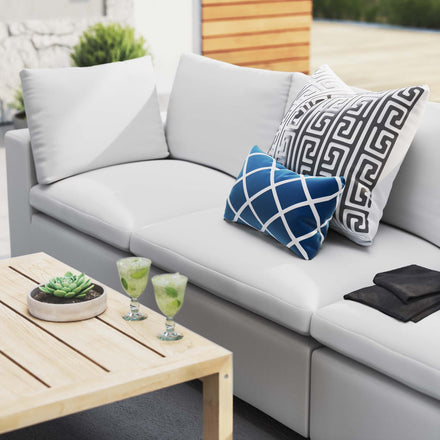 Commix Sunbrella® Outdoor Patio Sofa in White