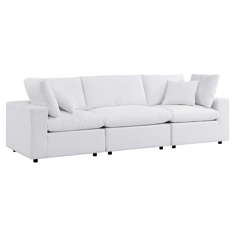 Linden Sunbrella® Outdoor Patio Sofa in White