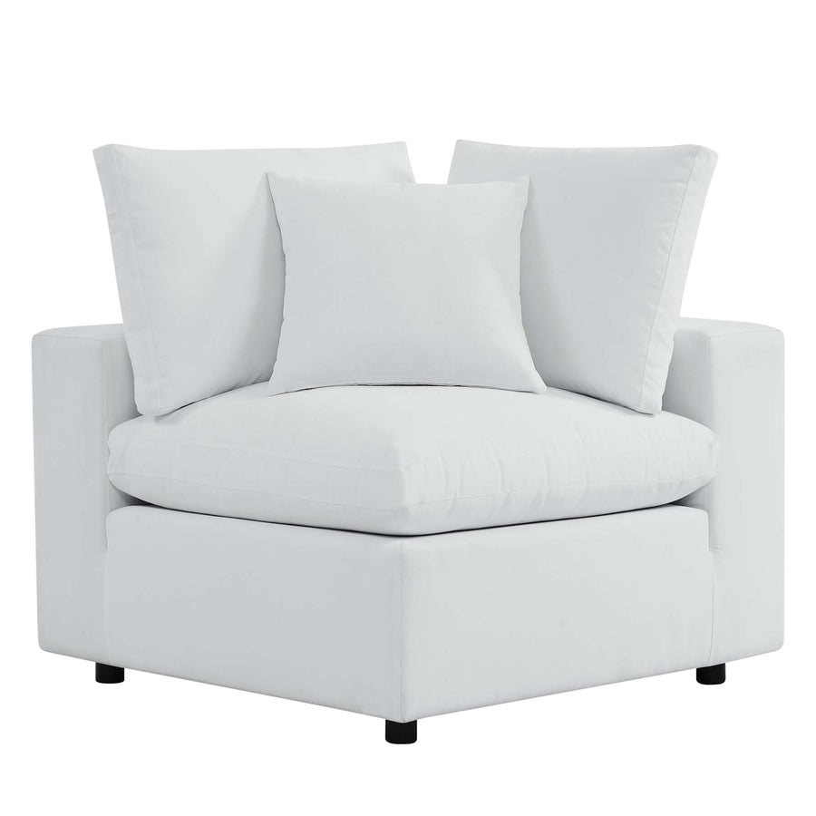 Linden Sunbrella® Outdoor Patio Sofa in White