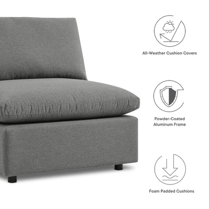 Commix 5-Piece Outdoor Patio Sectional Sofa by Furniture For America