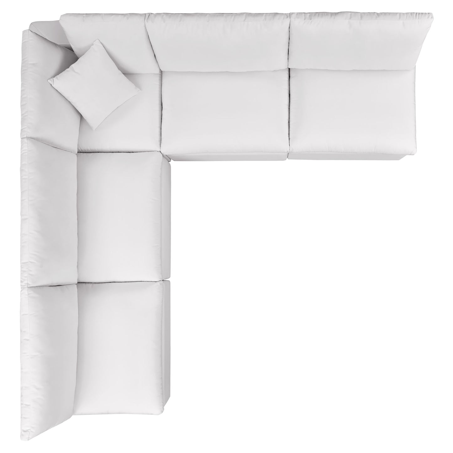 Commix 5-Piece Outdoor Patio Sectional Sofa by Furniture For America