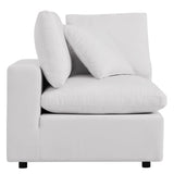 Linden 5-Piece Outdoor Patio Sectional Sofa in White