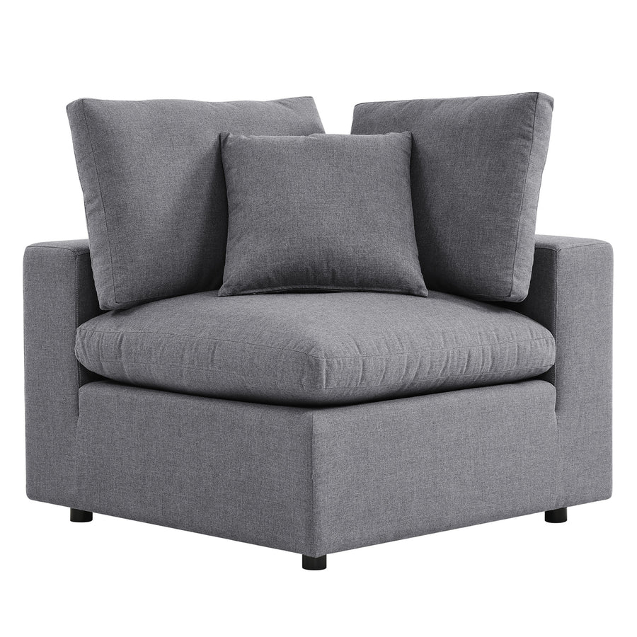 Linden 5-Piece Sunbrella® Outdoor Patio Sectional Sofa in Gray