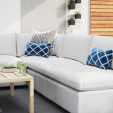 Linden 5-Piece Sunbrella® Outdoor Patio Sectional Sofa in White