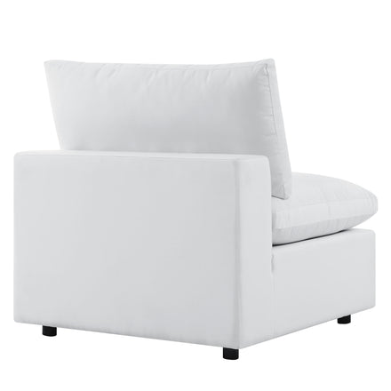 Commix 5-Piece Sunbrella® Outdoor Patio Sectional Sofa in White